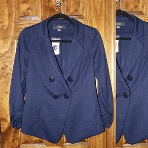 Forever 21 Blue Button Blazer